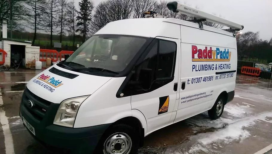 PP Plumbing & Heating Van
